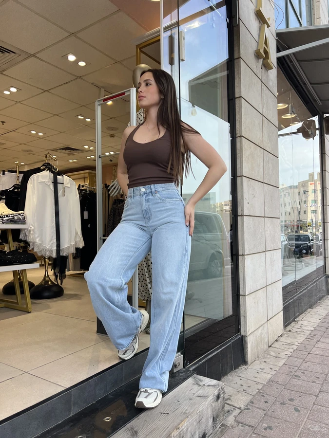 מכנס ג'ינס ישר 101 מכנס ג'ינס ישר 101